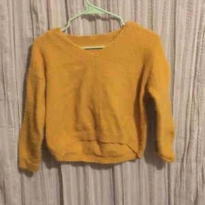 Yellow sweater